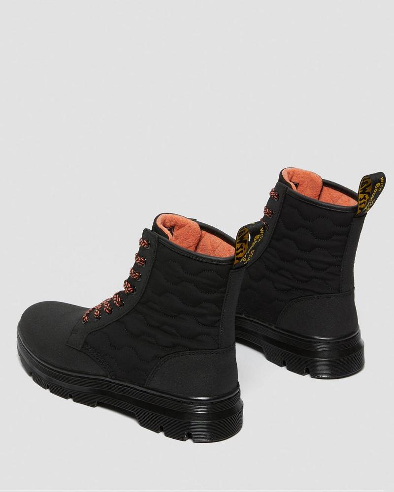 Dr Martens Combs II Dual Leren Enkellaars Heren Zwart | NL 364DFM